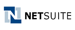 The image showcases the NetSuite logo, with a sleek blue N preceding the black-font word NetSuite. This powerful software solution is often utilized by top CPA firms in Houston for its robust financial management capabilities.