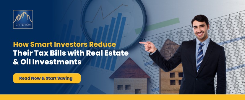 Discover how strategic tax planning with real estate and oil investments helps investors legally reduce tax bills. Learn about depreciation, 1031 exchanges, cost segregation, and energy tax incentives. Start saving today!
